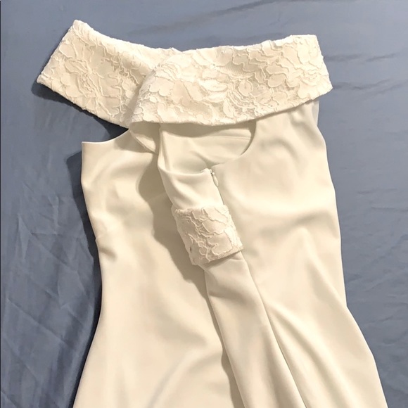 Lauren Ralph Lauren Off Shoulder Long Gown - Picture 7 of 13